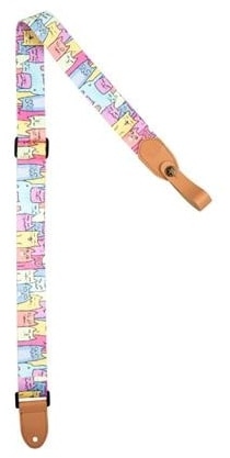 Flight Polyester Ukulele Strap Kitty