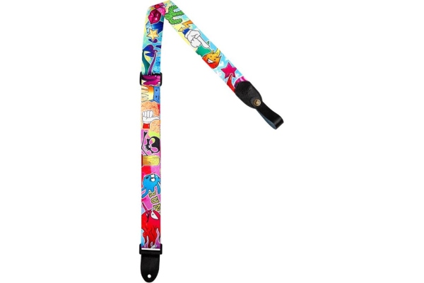 Polyester Ukulele Strap Wow