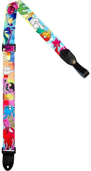 Flight Polyester Ukulele Strap Wow