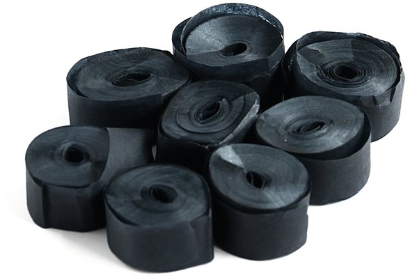 TCM FX Slowfall Streamers 5mx0.85cm, black, 100x