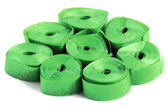 Streamere de hârtie de înaltă calitate TCM FX Slowfall Streamers 5mx0.85cm, dark green, 100x