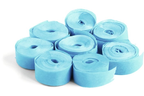 Slowfall Streamers 5mx0.85cm, light blue, 100x Slowfall Streamers 5mx0.85cm, light blue, 100x