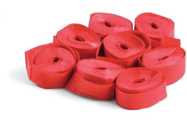 Slowfall Streamers 5mx0.85cm, red, 100x