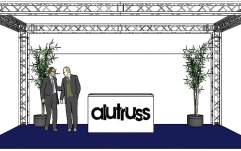 Structură metalică rectangulară Alutruss Truss set QUADLOCK 6082 rectangle 7x4x3.5m (WxDxH)