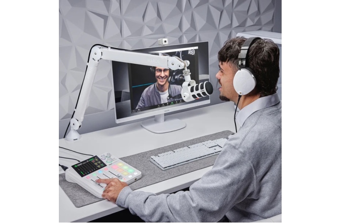 Studio de Producție Audio Rode Rodecaster DUO White