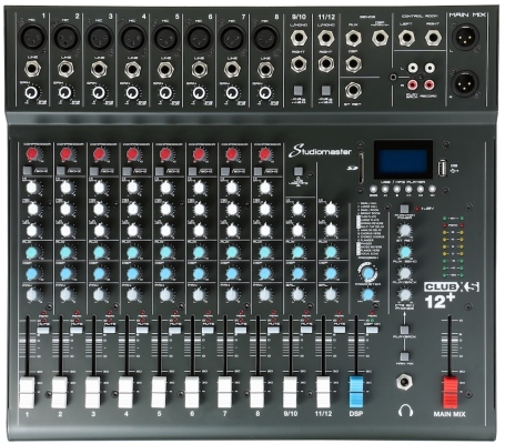 Studiomaster club xs12+
