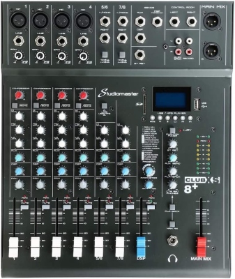 Studiomaster club xs8+