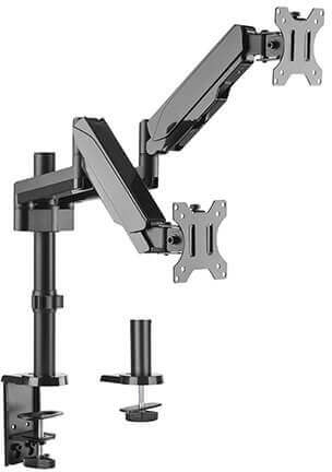 BlackMount  Gas Spring Dual Arm MNT16-2 17