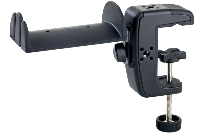 Suport casti audio K&M 16085 headphone holder with table clamp