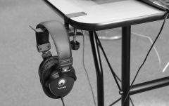 Suport căști audio Omnitronic Headphone Holder T-1