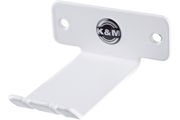 K&M 16311 headphone wall holder white