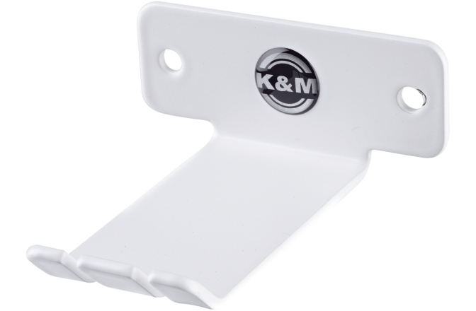 Suport căști K&M 16311 headphone wall holder white