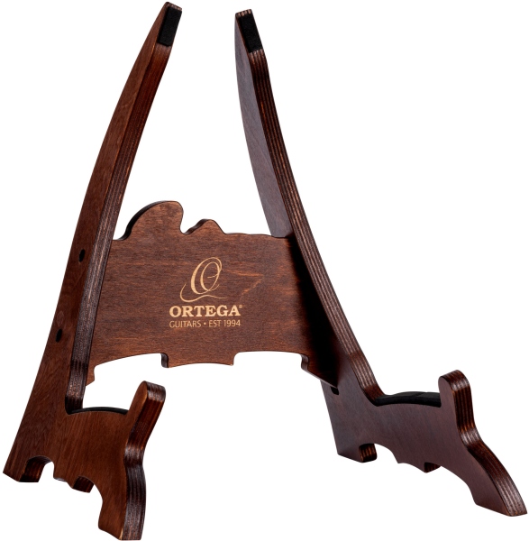 Ortega Guitar Stand Layered Birch Wood Dark Brown