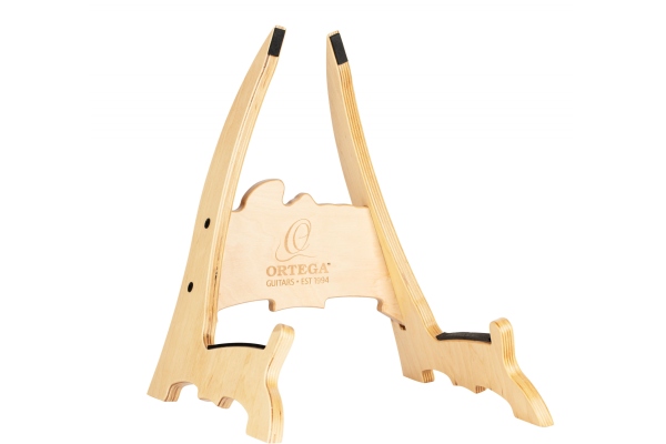 Guitar Stand Layered Birch Wood Natural Bright