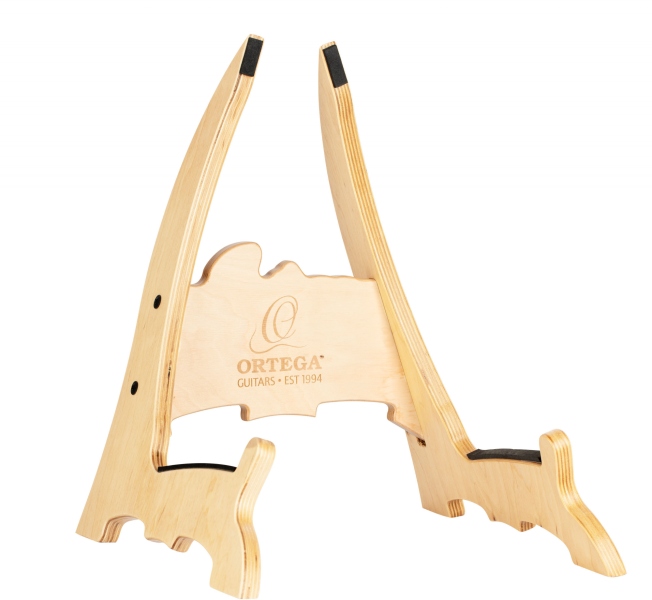 Ortega Guitar Stand Layered Birch Wood Natural Bright