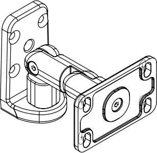VOID Acoustics T51 Wall Bracket Black