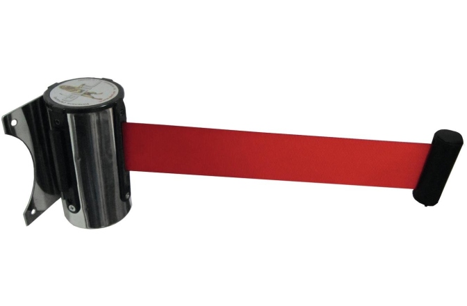 Suport de perete cu centură retractabilă GUIL PST-CB/P 3m red