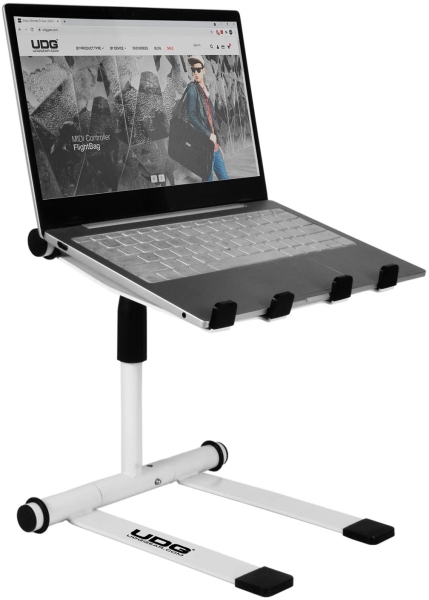 UDG Ultimate Laptop Stand Height Adjustable - White