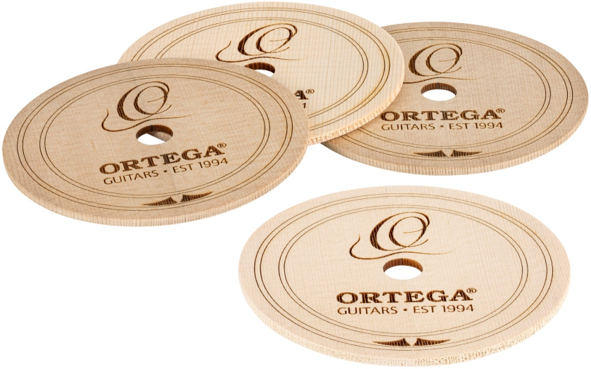 Ortega Wooden Coaster 4 pcs Set - Spruce