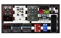 Suport pedale efect Pedaltrain PT-CLP-TCW CLASSIC PRO Pedalboard with Hard Case + Wheels
