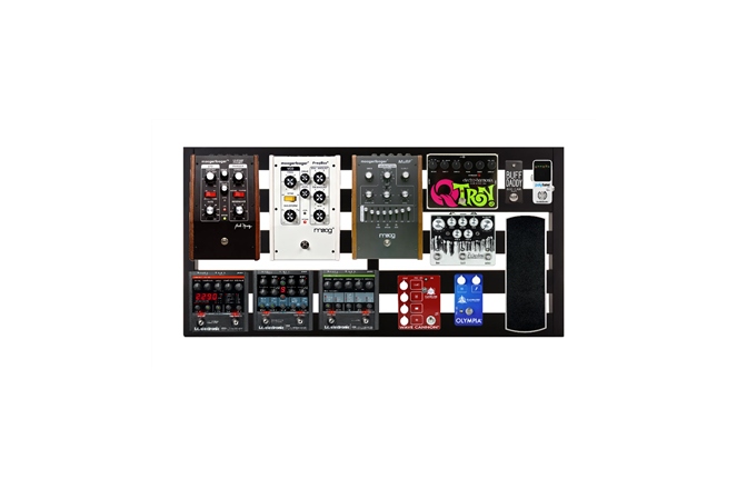 Suport pedale efect Pedaltrain PT-CLP-TCW CLASSIC PRO Pedalboard with Hard Case + Wheels