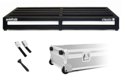 Suport pedale efect Pedaltrain PT-CLP-TCW CLASSIC PRO Pedalboard with Hard Case + Wheels