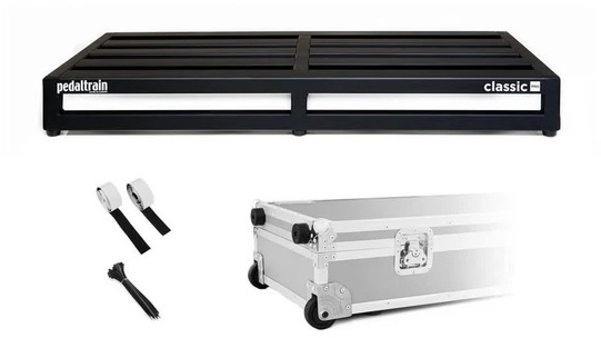 Pedaltrain PT-CLP-TCW CLASSIC PRO Pedalboard with Hard Case + Wheels