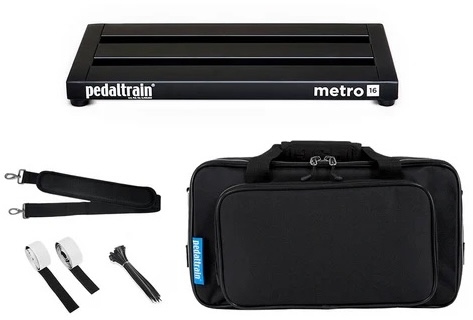 Pedaltrain PT-M16-SC METRO 16 Pedalboard with Soft Case