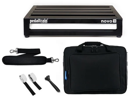 Pedaltrain PT-N18-SC NOVO 18 Pedalboard with Soft Case