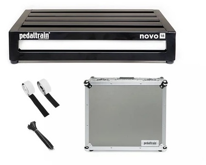 Pedaltrain PT-N18-TC NOVO 18 Pedalboard with Tour Case