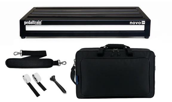 Pedaltrain PT-N24-SC NOVO 24 Pedalboard with Soft Case