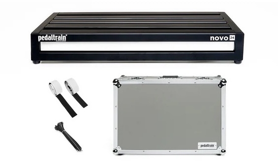 Pedaltrain PT-N24-TC NOVO 24 Pedalboard with Tour Case