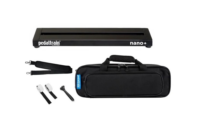Suport pedale efect Pedaltrain PT-NPL-SC NANO+ Pedalboard with Soft Case