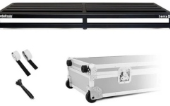 Suport pedale efect Pedaltrain PT-TER-TCW TERRA 42 Pedalboard with Tour Case +  Wheels