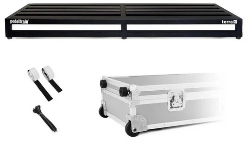 Pedaltrain PT-TER-TCW TERRA 42 Pedalboard with Tour Case + Wheels