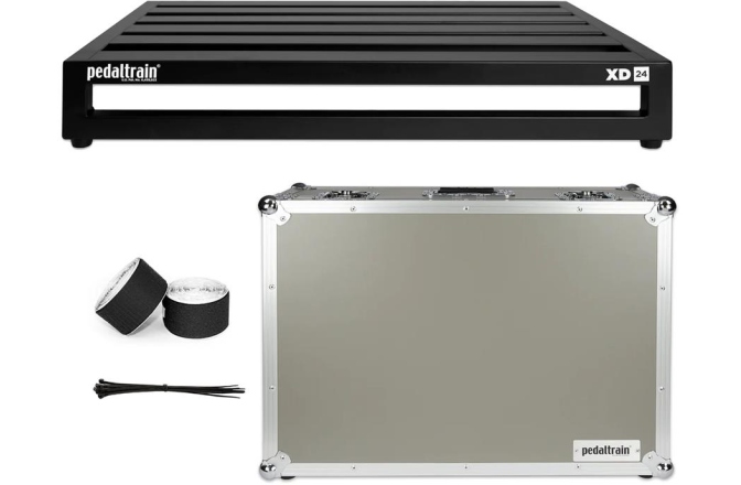 Suport pedale efect Pedaltrain PT-XD24-TC Pedaltrain XD-24 with Tour Case