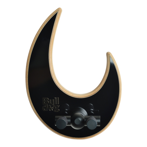 Bulldog Wall Dragon - Diamond Black - Black Carrier