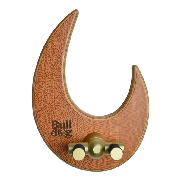 Bulldog Wall Dragon - Lacewood - Gold Carrier
