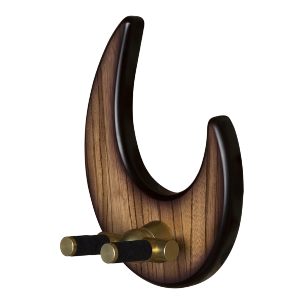 Bulldog Wall Dragon - Zebrano Sunburst - Gold Carrier