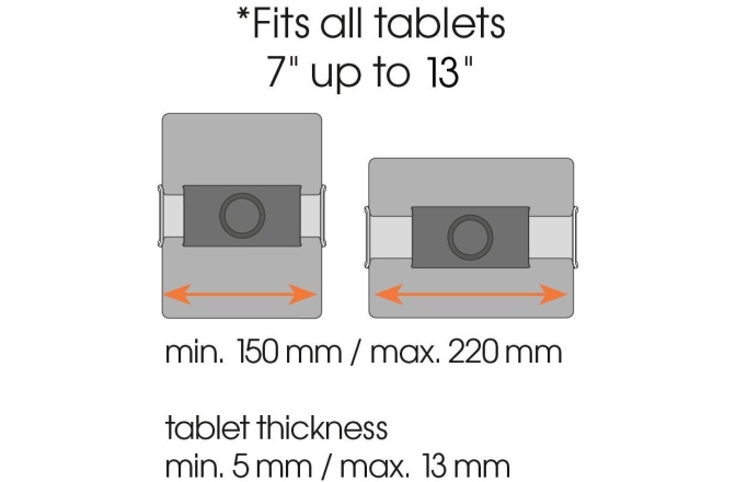 Suport tableta parbriz Vogels TMS 1050