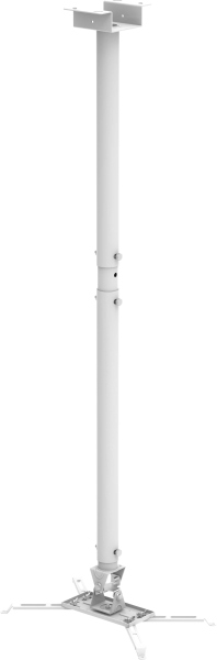 BlackMount CT-PRB-2L 111cm-198cm White