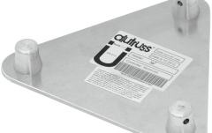 Suport truss în 3 puncte Alutruss DECOLOCK DQ3-BPM Base Plate MALE