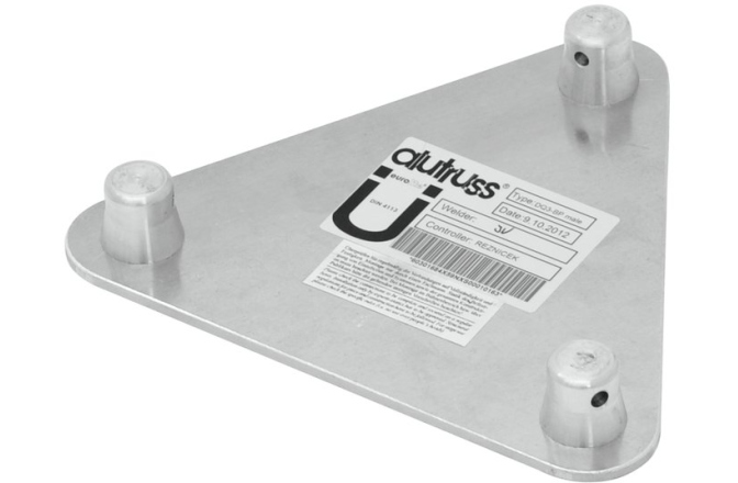 Suport truss în 3 puncte Alutruss DECOLOCK DQ3-BPM Base Plate MALE