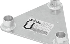 Suport truss în 3 puncte Alutruss DECOLOCK DQ3-WP Wall Mounting Plate