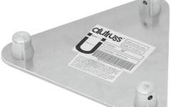 Suport truss în 3 puncte Alutruss DECOLOCK DQ3S-BPM Base Plate MALE bl