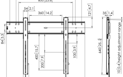 Suport TV de perete  Vogels PFW6800, 55"-100", max 100kg, eligibil PNRAS/PNRR