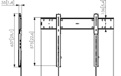 Suport TV de perete  Vogels PFW6800, 55"-100", max 100kg, eligibil PNRAS/PNRR