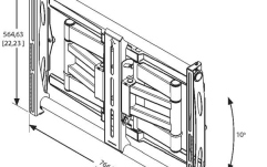 Suport TV perete Vogels  PFW6851 42"-100" (106cm-250cm) max 80 kg