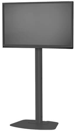 Vogels Stand TV podea fix Vogels F1544 / F1844 / F2044 NEGRU ptr TV cu diagonala de pana la 200cm, max 80 kg