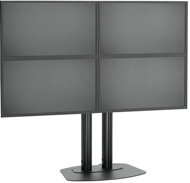 Vogels cu baza fixa 2x2, maxim 30 de kgr per display, maxim 50 inchi per display